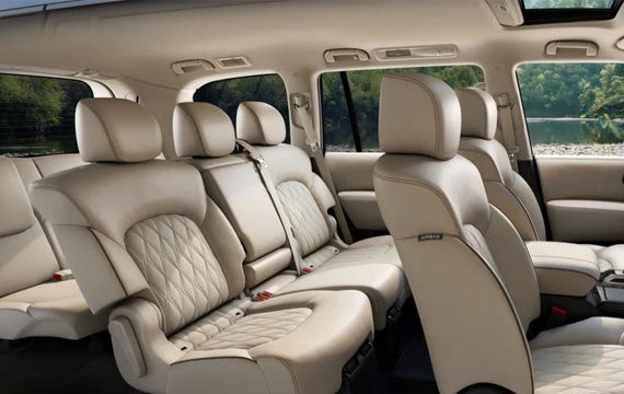 2023 Nissan Armada showing 8 seats | Lupient Nissan in Brooklyn Park MN