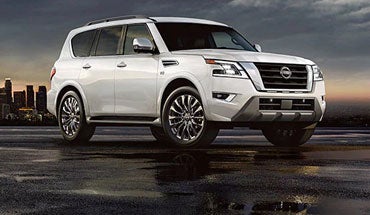 Even last year’s model is thrilling 2023 Nissan Armada in Lupient Nissan in Brooklyn Park MN
