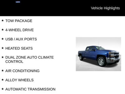 2018 Chevrolet Silverado 1500 LT LT1