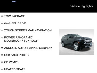 2021 Chevrolet Tahoe High Country DELUXE