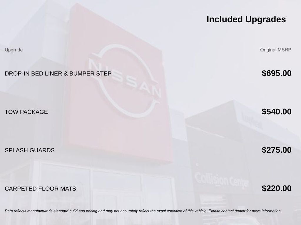 2026 Nissan Frontier SV