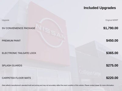 2026 Nissan Frontier SV