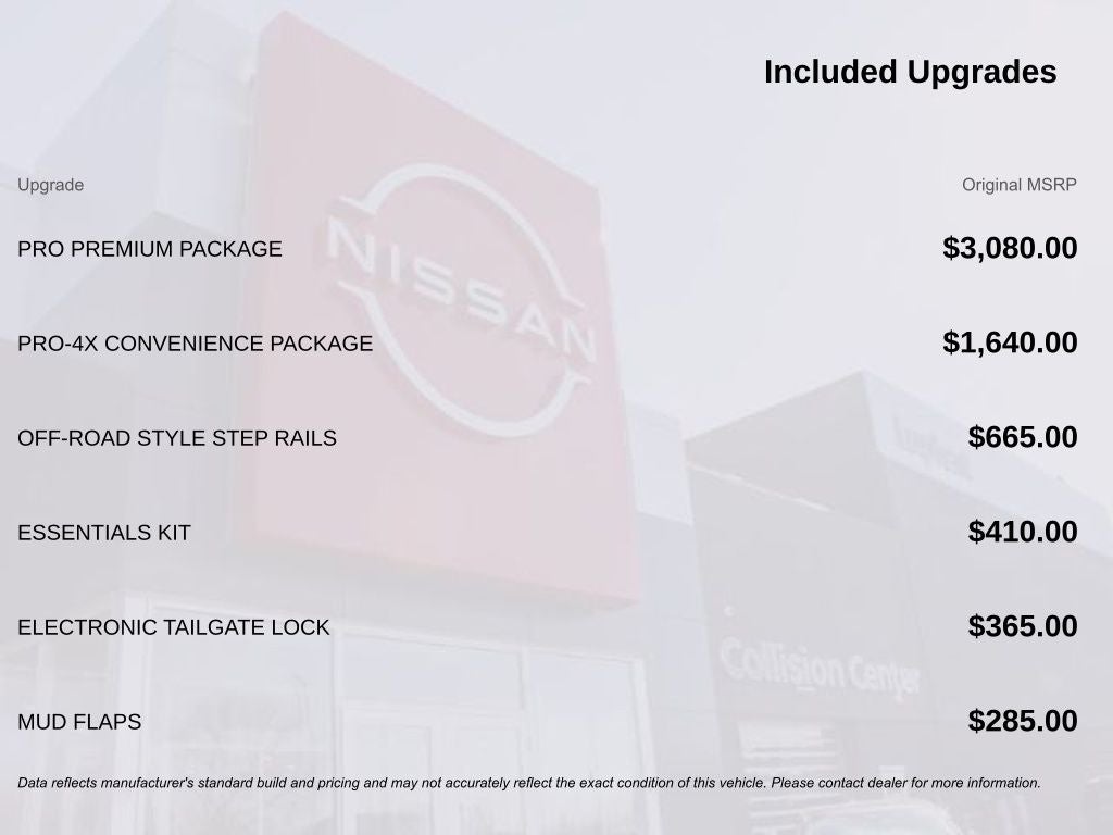 2026 Nissan Frontier PRO-4X
