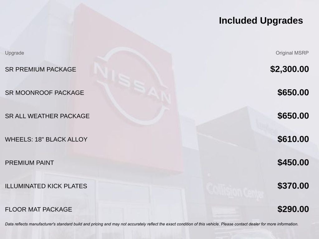 2026 Nissan Sentra SR Premium All Weather Package