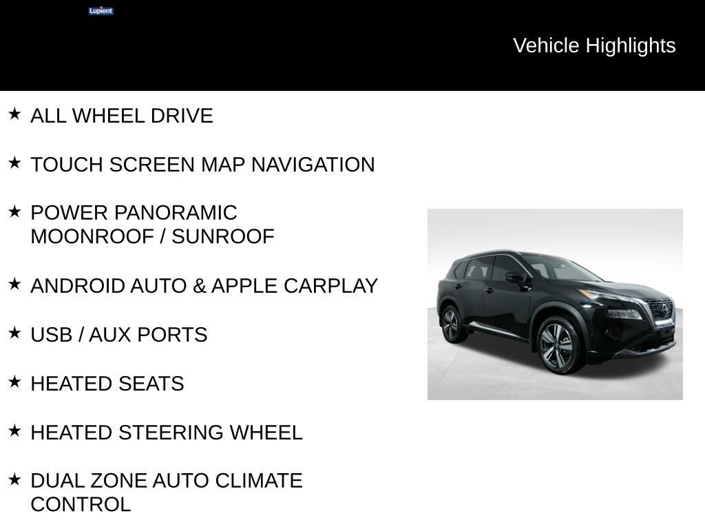 2022 Nissan Rogue SL Premium Package