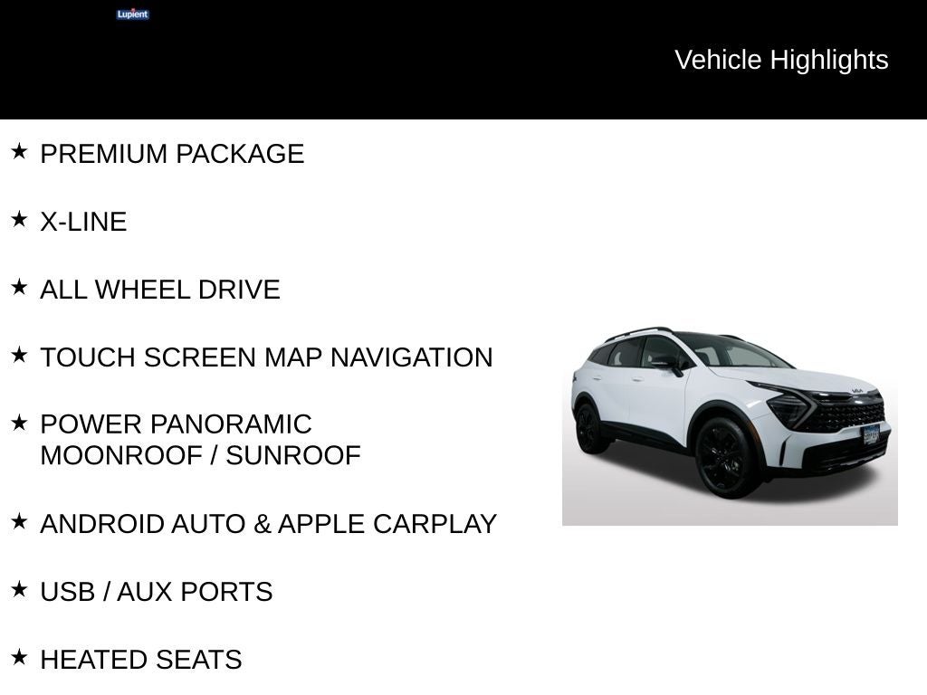 2025 Kia Sportage X-Line