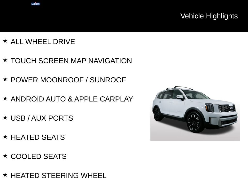2025 Kia Telluride SX