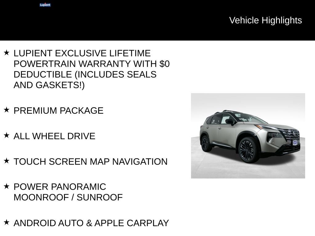 2025 Nissan Rogue Platinum