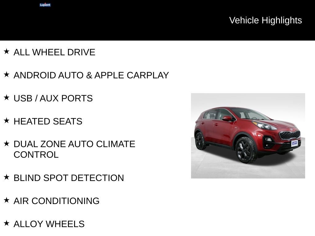 2022 Kia Sportage LX Value Package